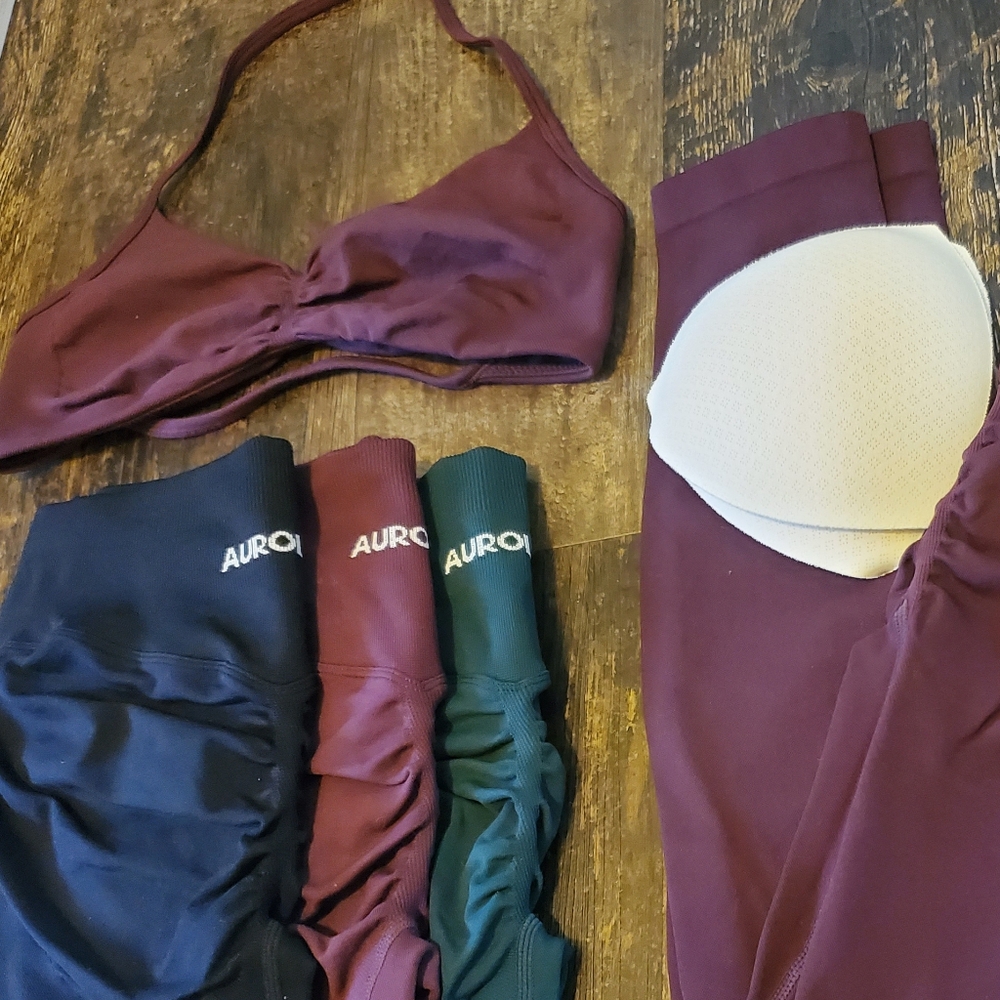 Aurora Influence V1 Activewear Shorts & Bra Combo